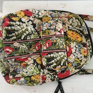 Vera Bradey retired  poppy fields backpack